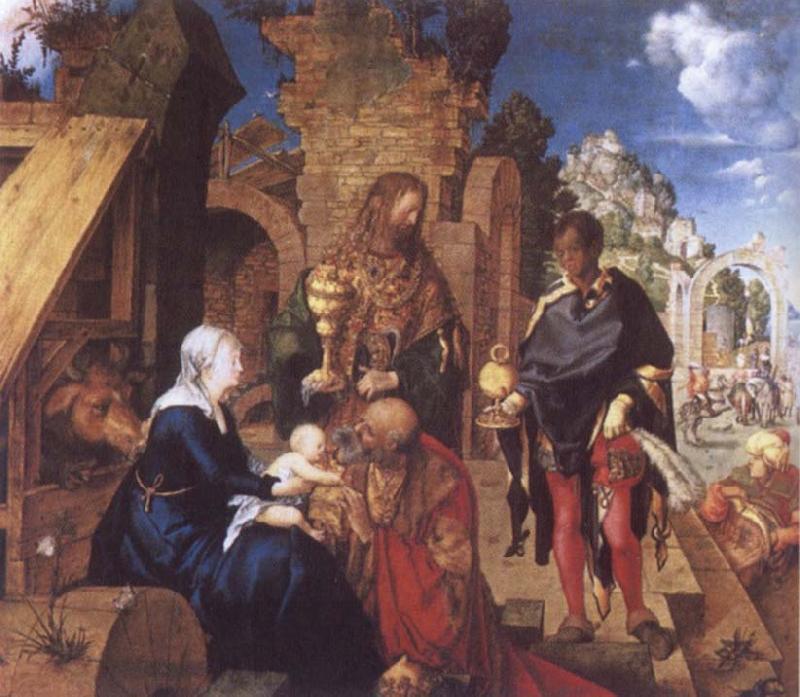 Albrecht Durer Adoration of the Magi oil painting picture